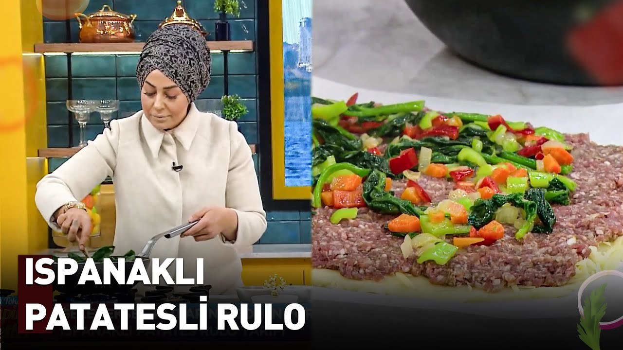 Ispanak Ve Patatesle Lezzet Dolu Bir Rulo Yapıyoruz  - Şampiyon Lezzetler