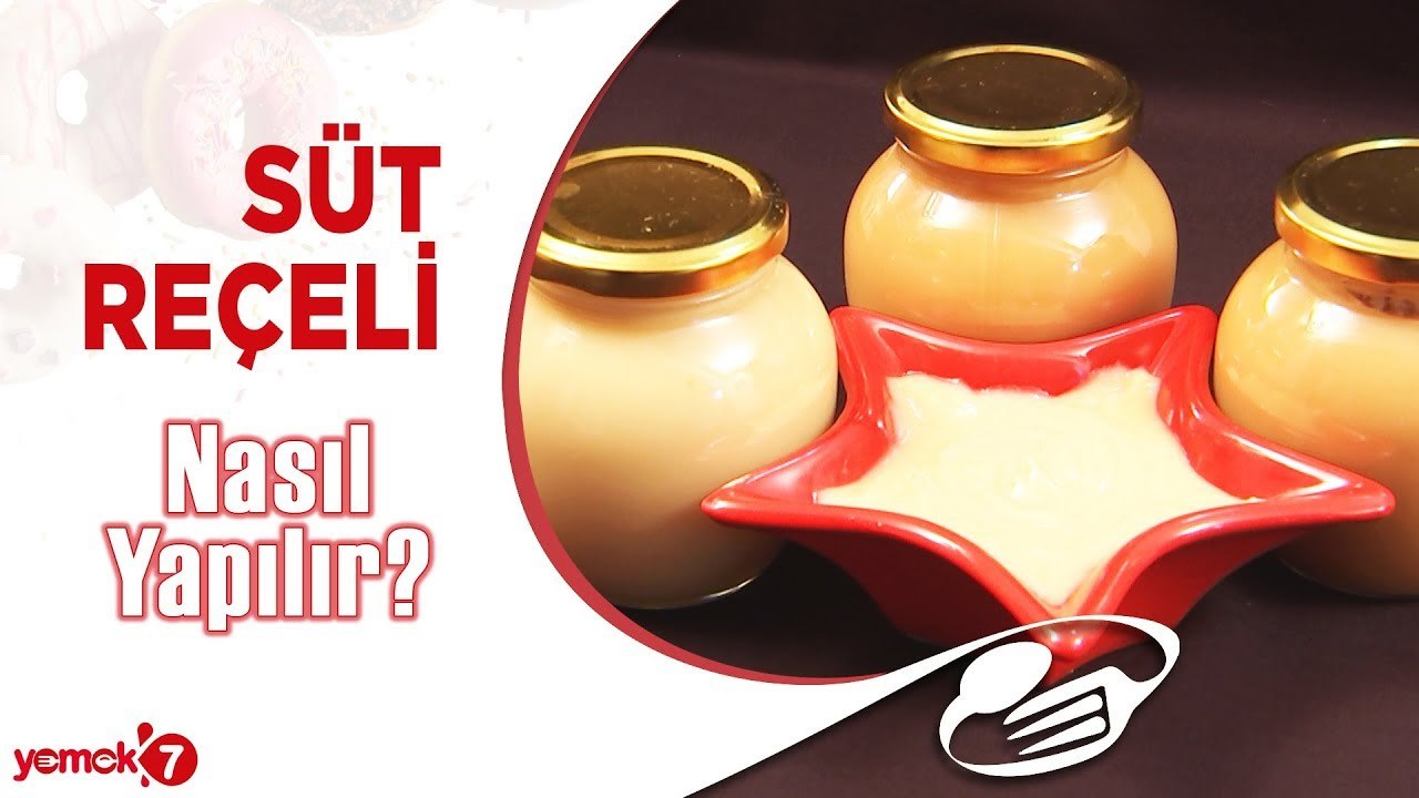 Evde Pratik SÜT REÇELİ Nasıl Yapılır? | Evde Reçel Yapımı