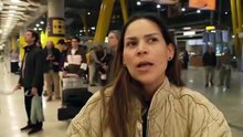Dozens of people fleeing Middle East conflict arrive in Spain