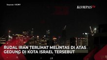 Rudal Iran Kembali 'Hujani' Langit Israel! Sirene Menggema di Tel Aviv