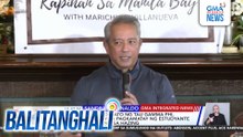 DILG Sec. Remulla - Liderato ng Tau Gamma Phi, kakausapin kaugnay sa pagkamatay ng estudyante sa Cavite dahil umano sa hazing | Balitanghali