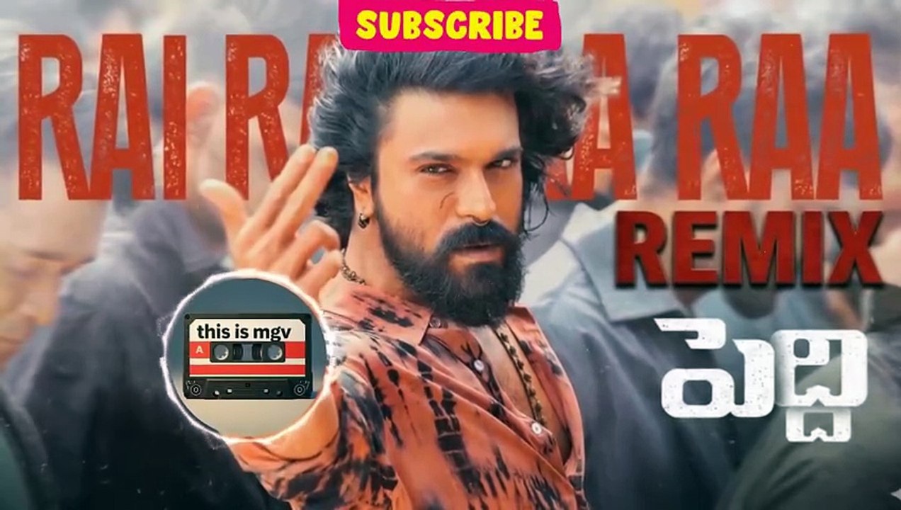 Rai Rai Raa Raa Techno Remix 🔥 | Ram Charan | AR Rahman | Peddi