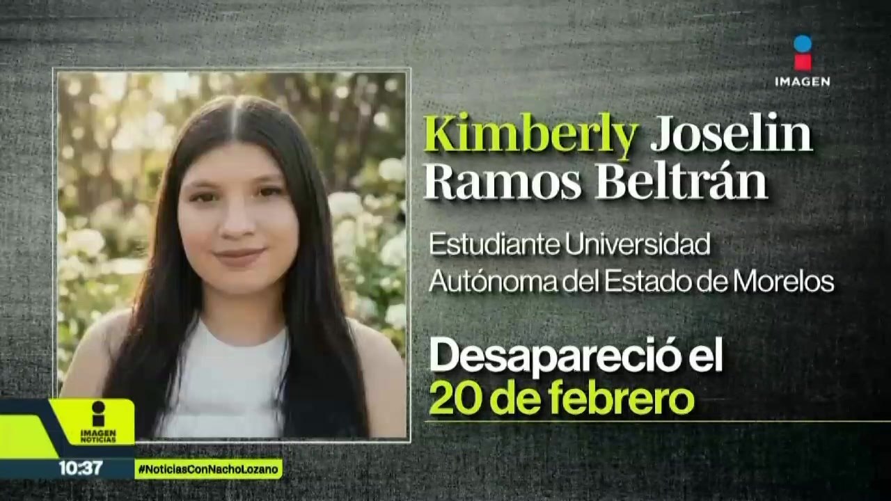 Fiscalía de Morelos confirmó que el cuerpo localizado es el de Kimberly Joselin Ramos Beltrán