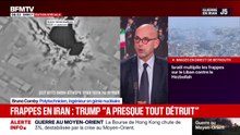 "Donald Trump encourage ses soldats, mais ça ne veut pas dire qu'il ne reste plus rien en Iran", selon Bruno Comby, ingénieur en génie nucléaire