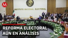 Sheinbaum retrasa envío de reforma electoral; revisan últimos ajustes en Palacio Nacional