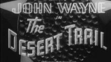 The Desert Trail (1935) – John Wayne Framed Rodeo Western