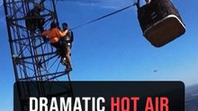 Two rescued from hot air balloon stuck over 280 meters in the air