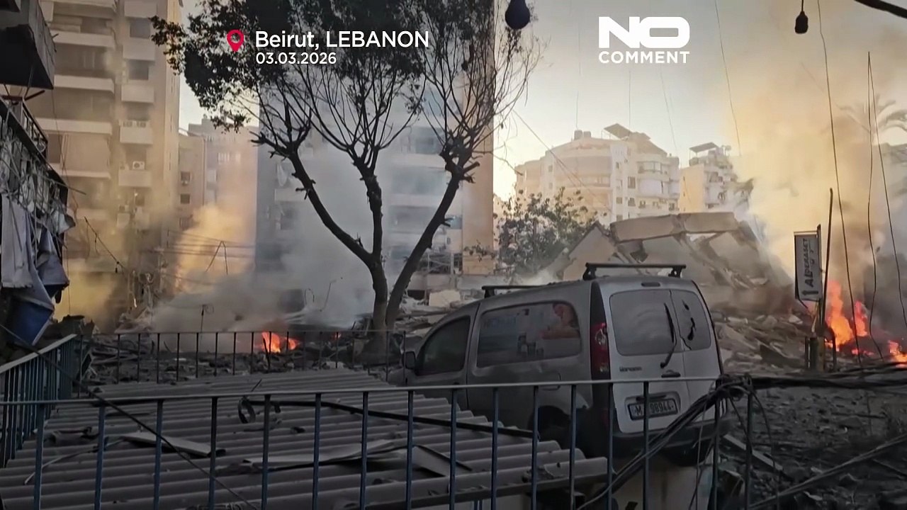 Lebanon counts dead and wounded as Israeli airstrikes batter Beirut