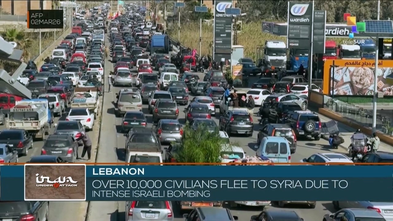 Lebanon: Over 10,000 civilians flee to Syria due to intense Israeli bombing