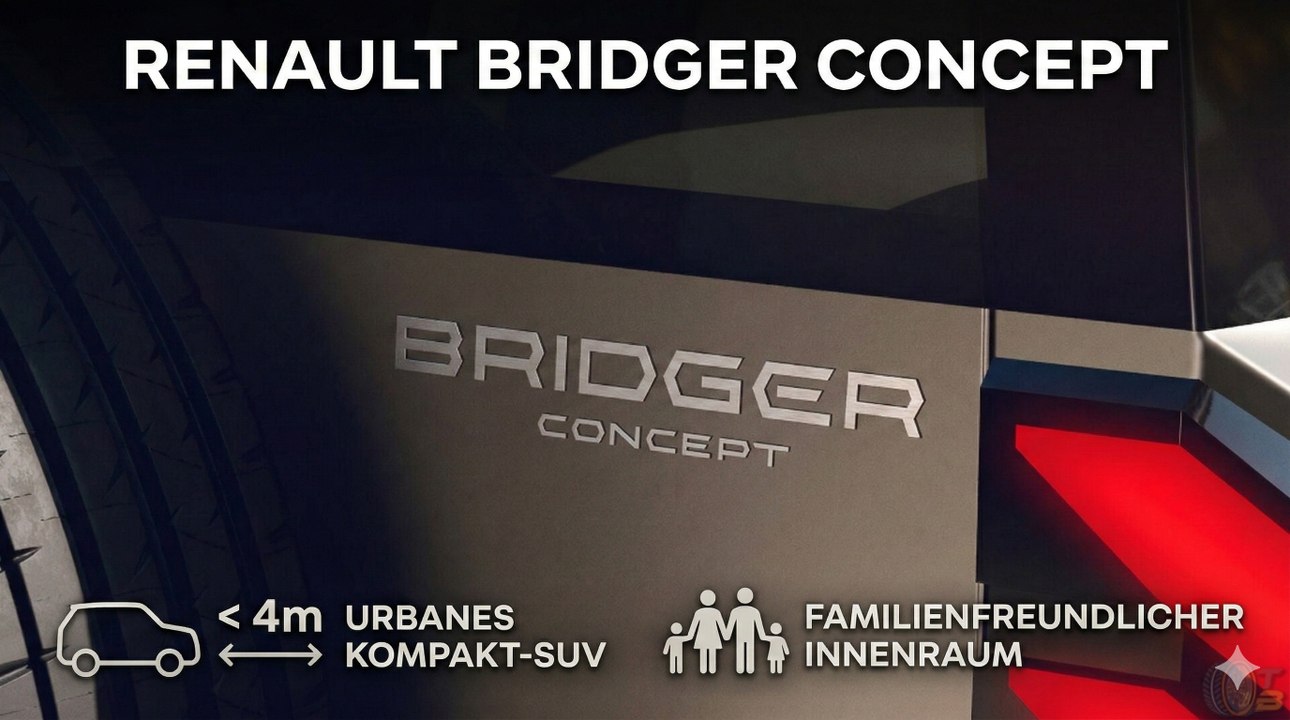 Renault Bridger Concept: Neues kompaktes Familien-SUV unter 4 m
