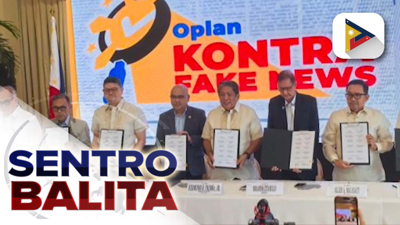 PCO at ilang newspaper organizations, lumagda sa isang MOU para sa pinaigting na paglaban sa ‘fake news’