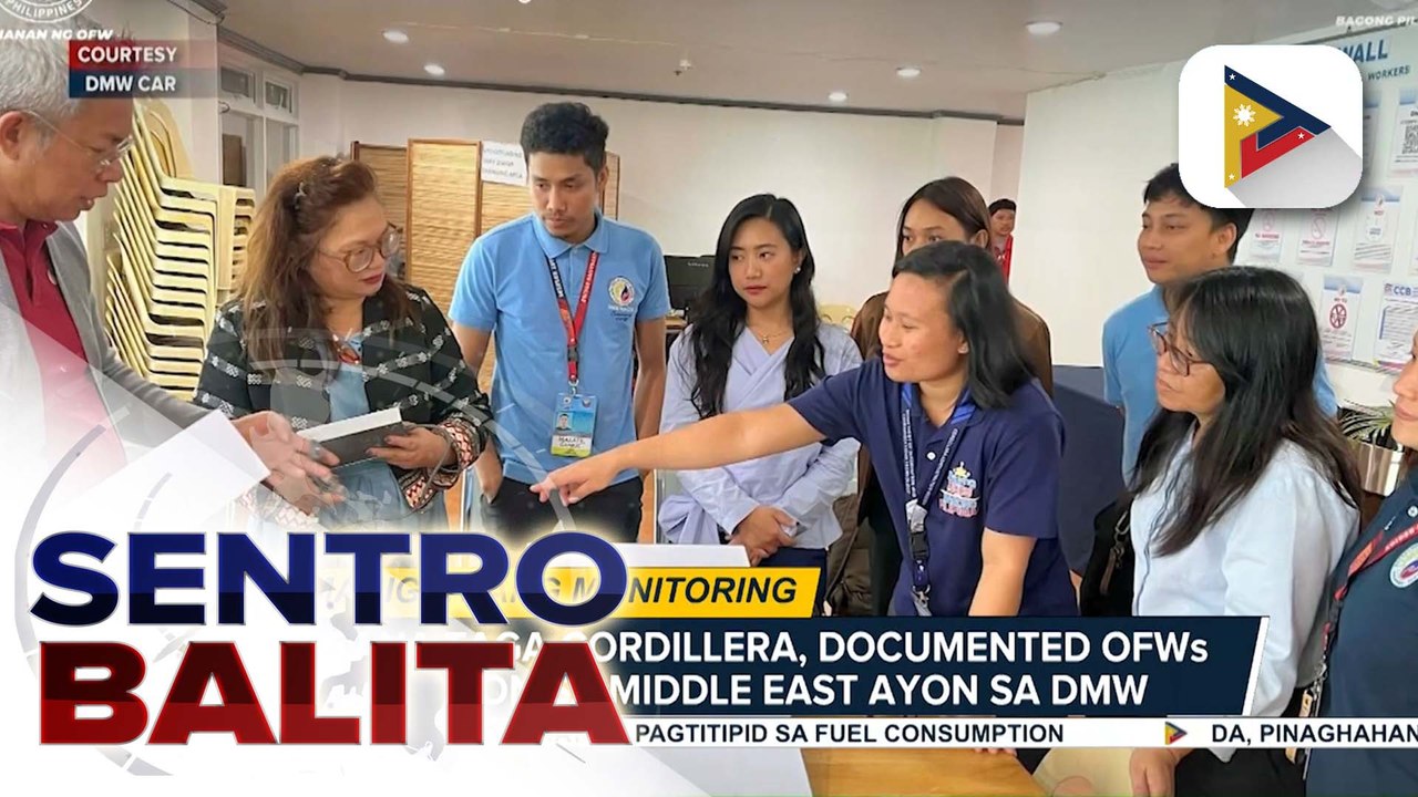 Alok na libreng connectivity assistance ng DICT, activated na rin ngayon sa Cordillera Region;  lagay ng mga OFW na taga-Cordillera, mahigpit na binabantayan ng DMW | ulat ni Jezryl Khate Lapizar - PTV Cordillera