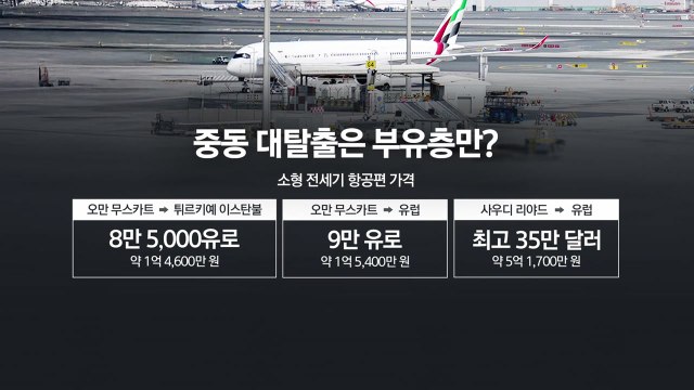 중동 하늘길 마비...발 묶인 100만 여행객, 부자들은 전세기 탈출 [앵커리포트] / YTN