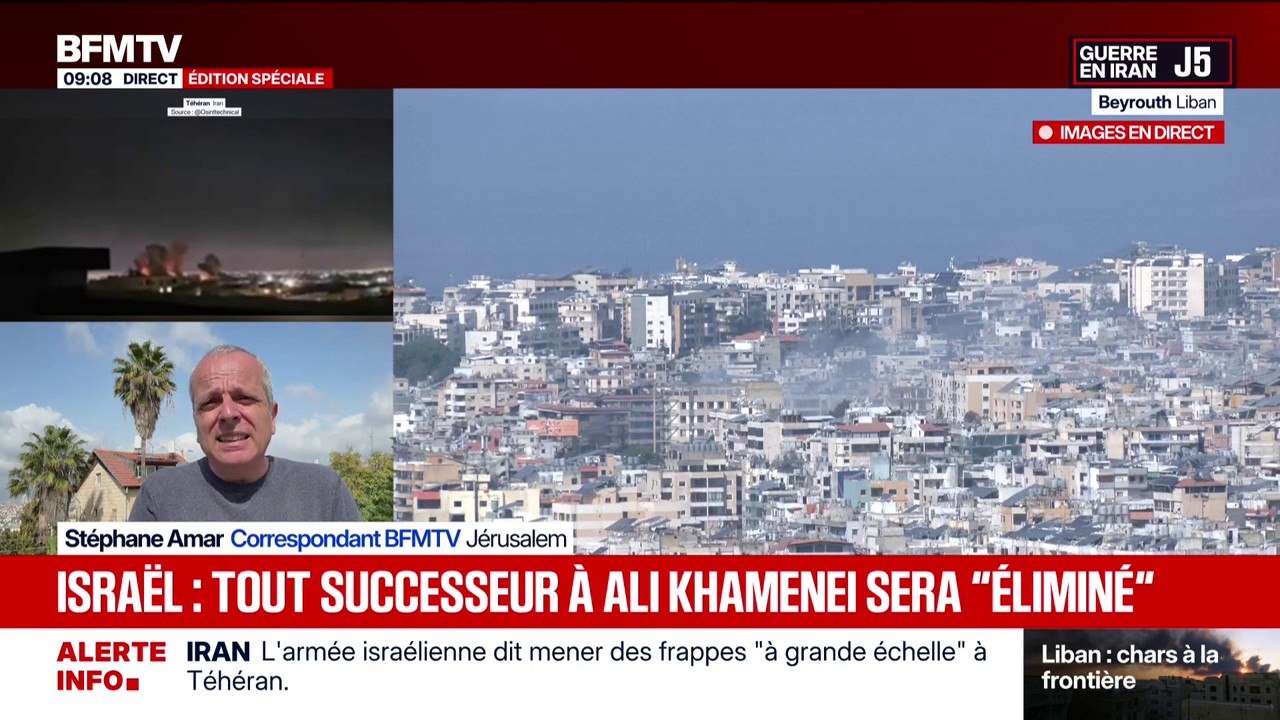 Guerre au Moyen-Orient: Israël prévient que tout successeur à Ali Khamenei sera "une cible" destinée à être "éliminée"