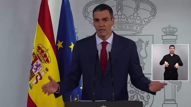 Sánchez: Tenemos que estar preparados para la posibilidad de que esta sea una guerra larga con consecuencias graves en términos económicos