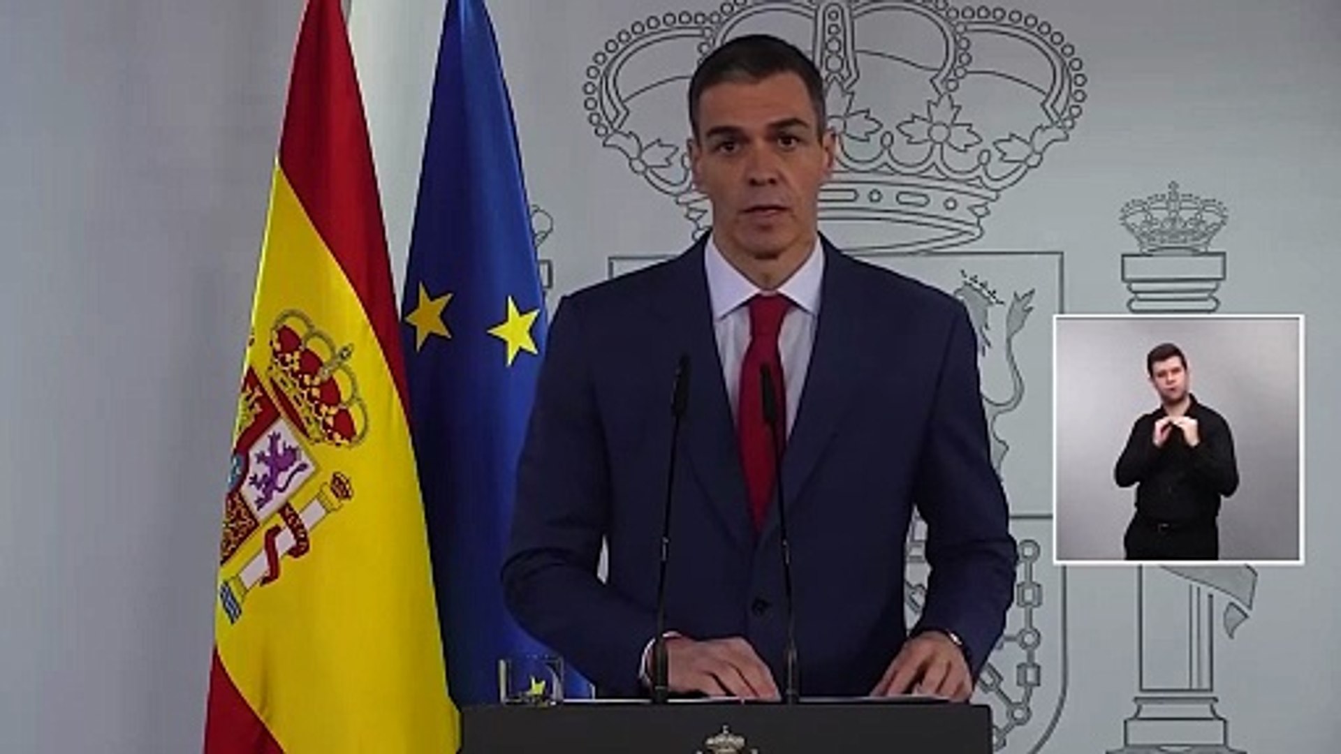 Sánchez: "Esta crisis también nos afecta a nosotros, a los europeos y a los españoles" - Vídeo Dailymotion