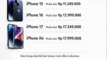 daftar harga terbaru iPhone di laman resmi iBox