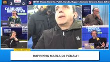 Así se narró en Carrusel Deportivo la decisión de Flick de mantener a Pedri en el campo