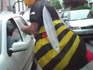 Maya bloque la circulation !