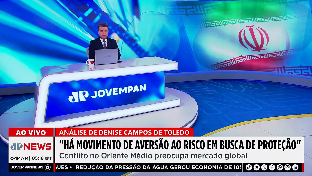 Denise Campos: Conflito no Oriente Médio preocupa mercado global
