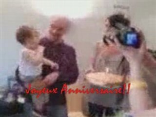 Anniversaire de mon filleul