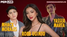 WATCH: ROBB GUINTO, YASSER MARTA, & MHACK MORALES ON PEP LIVE!