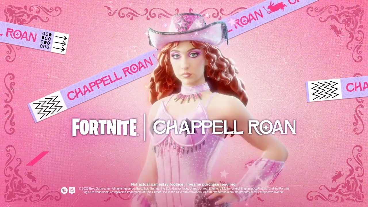 Fortnite Festival Official Chappell Roan Season 13 Icon Trailer