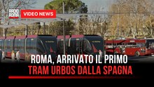 Roma, arrivato il primo tram Urbos dalla Spagna