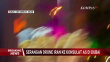 Asap Mengepul! Drone Iran Serang Konsulat AS  di Dubai, Otoritas UEA Klaim Cegah Seribu Rudal-Drone