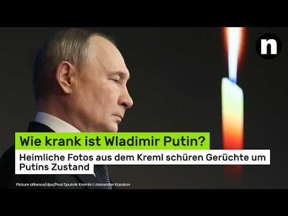 Wie krank ist Wladimir Putin?: Heimliche Fotos aus dem Kreml schüren Gerüchte um Putins Zustand