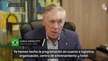 Ancelotti: "En el Mundial, Brasil va a estar a un nivel muy alto"