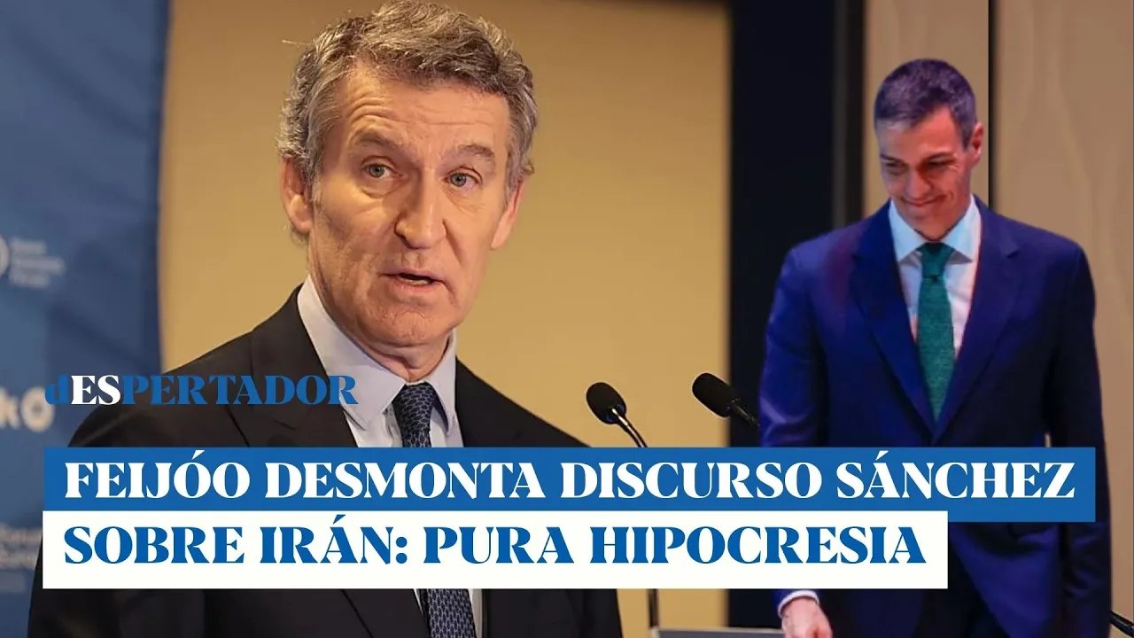 Feijóo desmonta el discurso de Sánchez sobre Irán: pura hipocresía | ESdiario