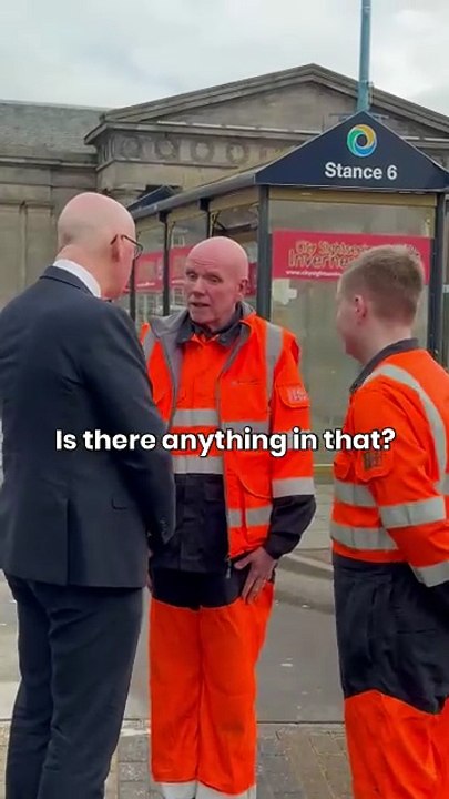 First Minister John Swinney launches £2 Highland bus fare pilot that could save locals hundreds of pound a year and welcomes Inverness Station Quarter revamp