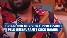 Vídeo leva Gregório Duvivier a ser processado pelo Coco Bambu