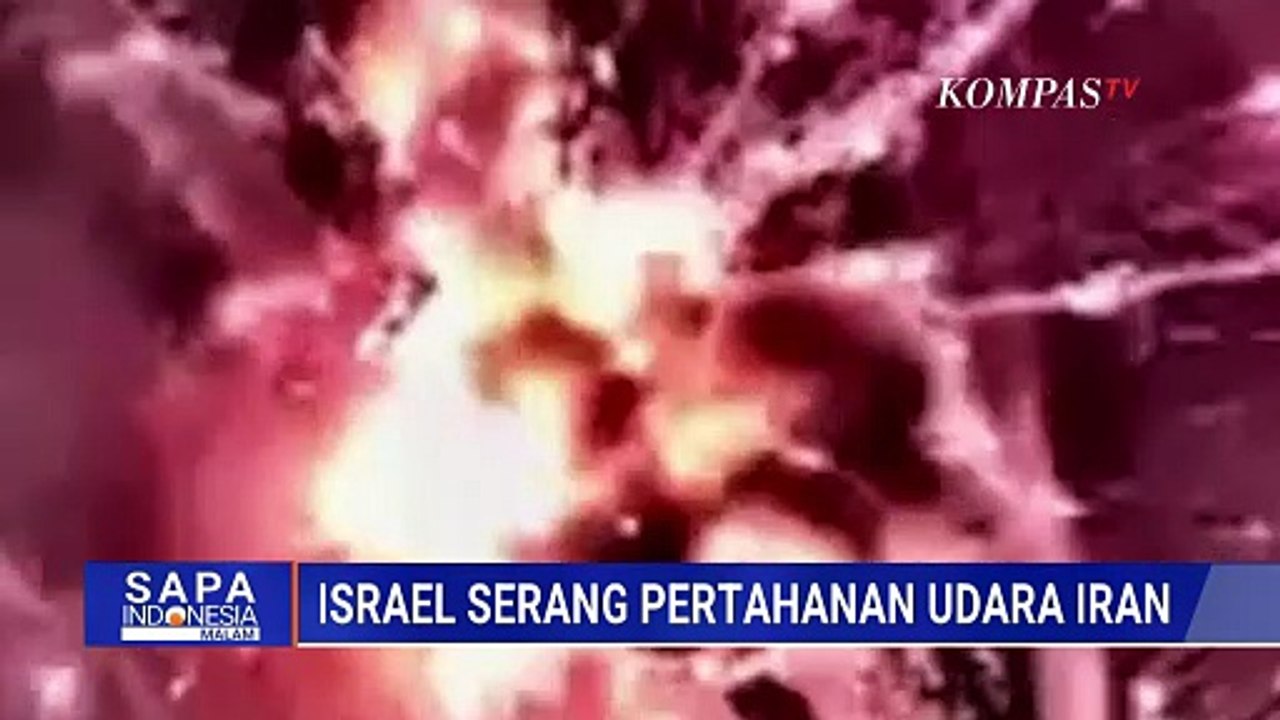Militer AS Rilis Video Kapal Perang Luncurkan Rentetan Rudal ke Iran | SAPA MALAM