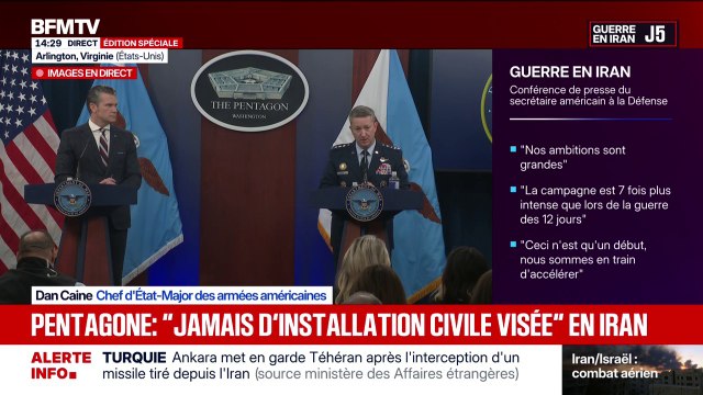 Guerre au Moyen-Orient: L'Iran ne cherchait pas du tout à négocier et ne voulait pas d'accord sur le nucléaire , affirme Peter Hegseth, secrétaire à la Défense des États-Unis