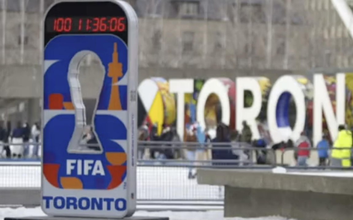 Coppa del mondo FIFA, mancano 100 giorni: il countdown a Toronto