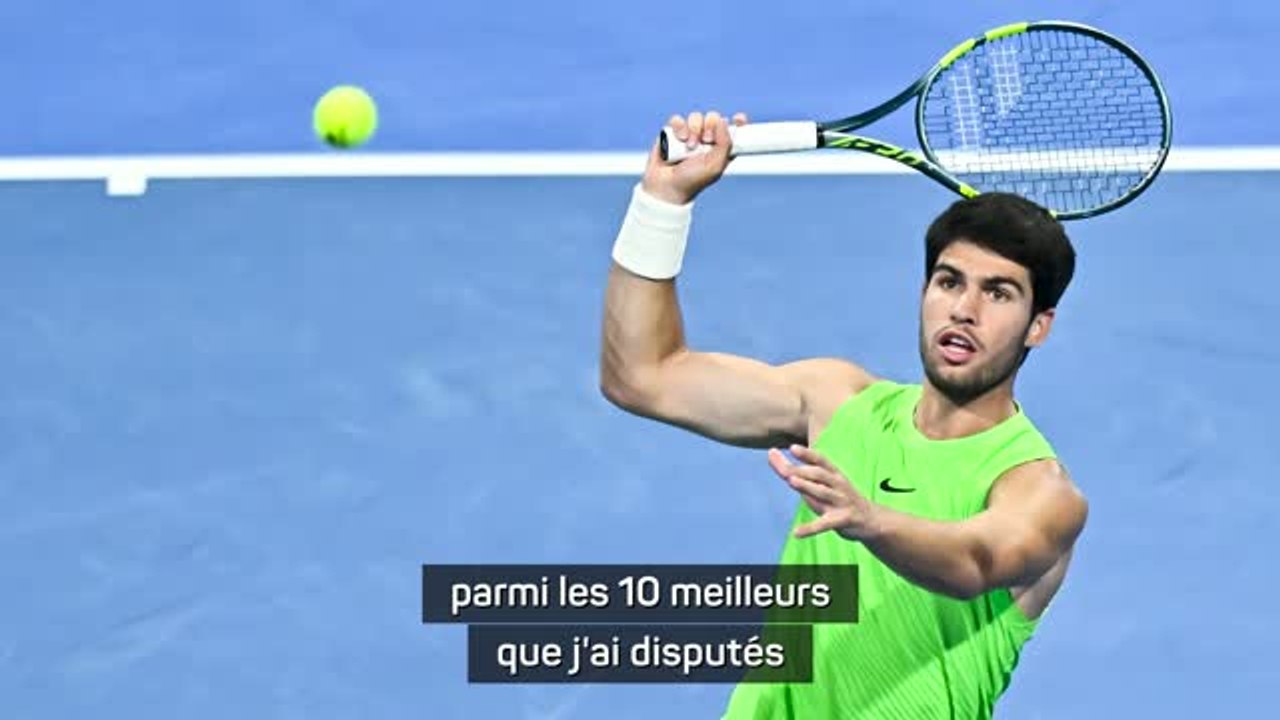 Indian Wells - Alcaraz avoue que la finale à Doha face à Fils fait partie de son Top 10