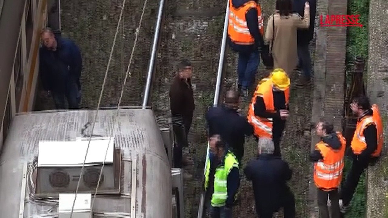 Roma, scontro tra due treni Atac all?altezza di via Prenestina