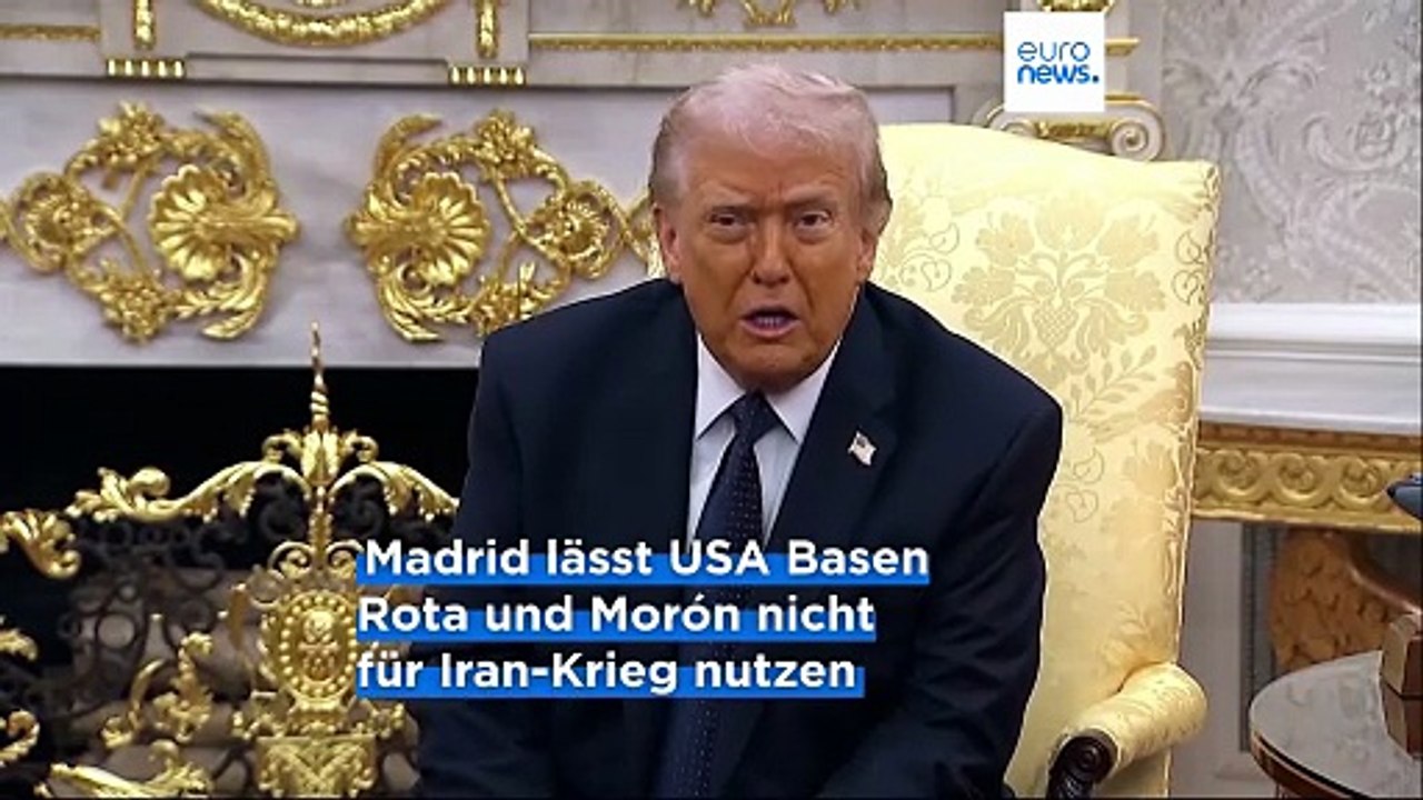 "Nein zum Krieg" – Spaniens Sanchez stellt sich gegen USA und Israel