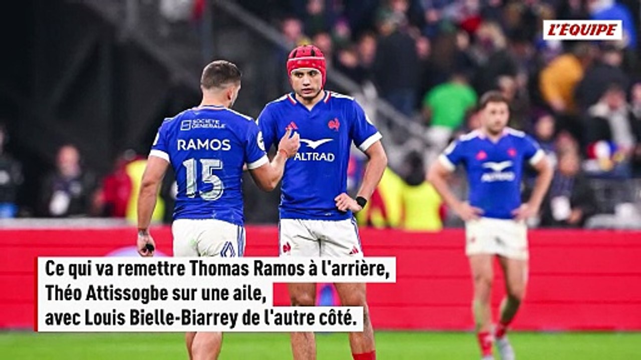 Le XV de France avec Nicolas Depoortere et Yoram Moefana au centre en Écosse, un doute sur Anthony Jelonch - Tournoi des 6 Nations