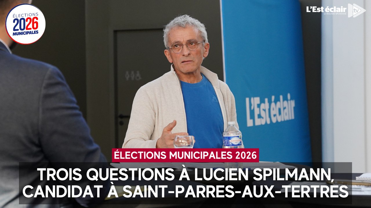Trois questions à Lucien Spilmann, candidat aux élections municipales 2026 à Saint-Parres-aux-Tertres