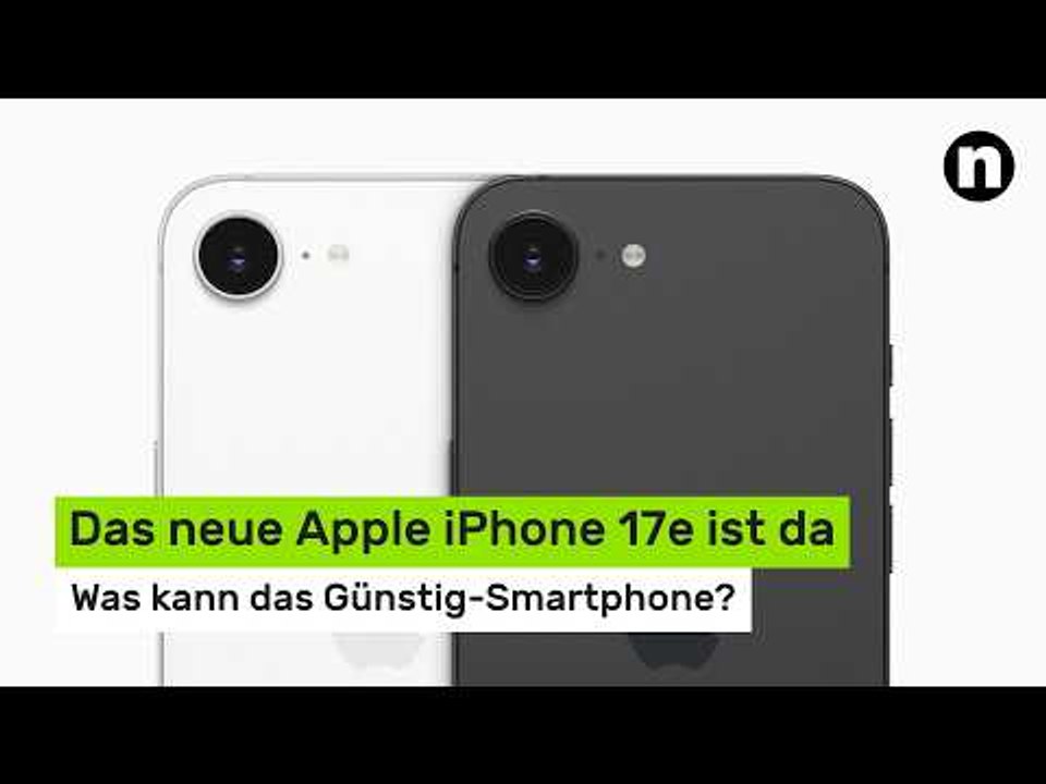 Das neue Apple iPhone 17e ist da - was kann das Günstig-Smartphone?