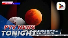 Many Filipinos witnessed rare total lunar eclipse or blood moon