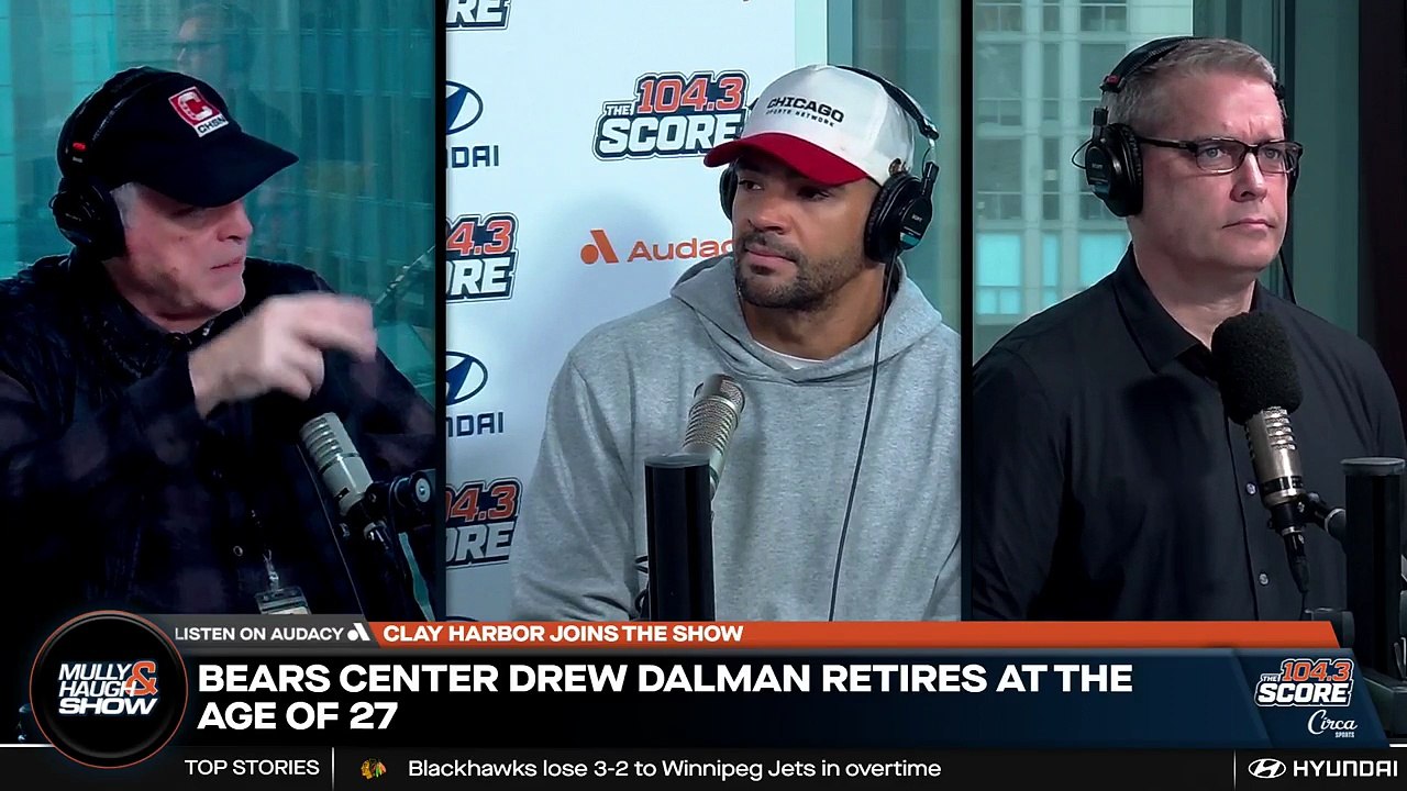 Clay Harbor: Addressing center position should be Bears' top priority after Drew Dalman's retirement
