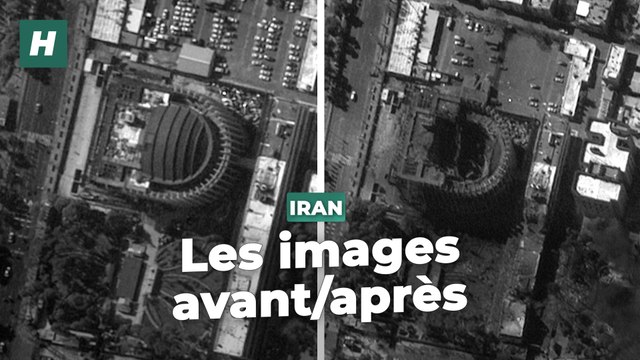 Les images satellites montrent l'ampleur des dégâts en Iran
