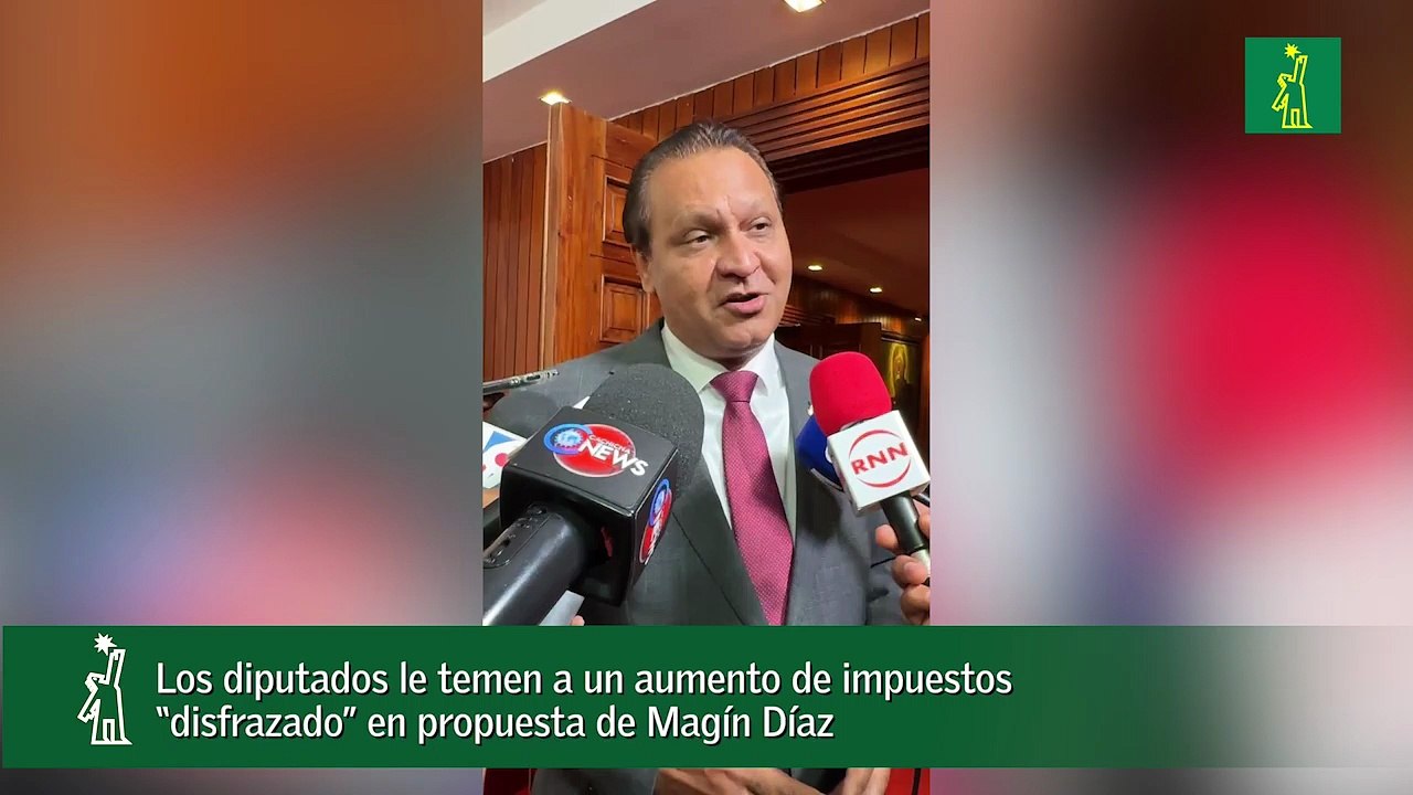 Los diputados le temen a un aumento de impuestos “disfrazado” en propuesta de Magín Díaz