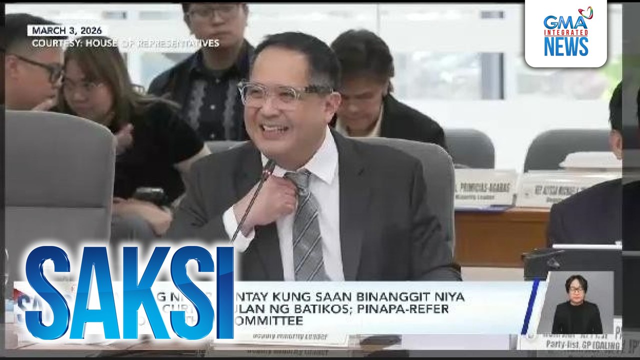 Pahayag ni Rep. Suntay kung saan binanggit niya si Anne Curtis, inulan ng batikos; pinapa-refer sa House Ethics Committee | Saksi