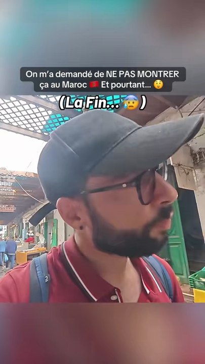 Dans un marché au Maroc 🇲🇦😲