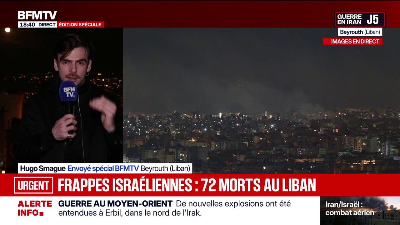 Guerre au Moyen-Orient: au moins 72 morts depuis le début des frappes israéliennes au Liban, selon un dernier bilan des autorités